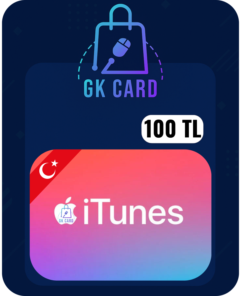 بطاقة ايتونز تركي 100 TL