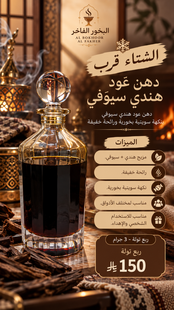 دهن عود هندي سيوفي