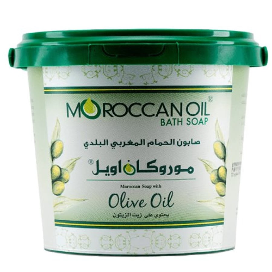 صابون الحمام المغربي البلدي بزيت الزيتون من موروكان اويل 850 ج