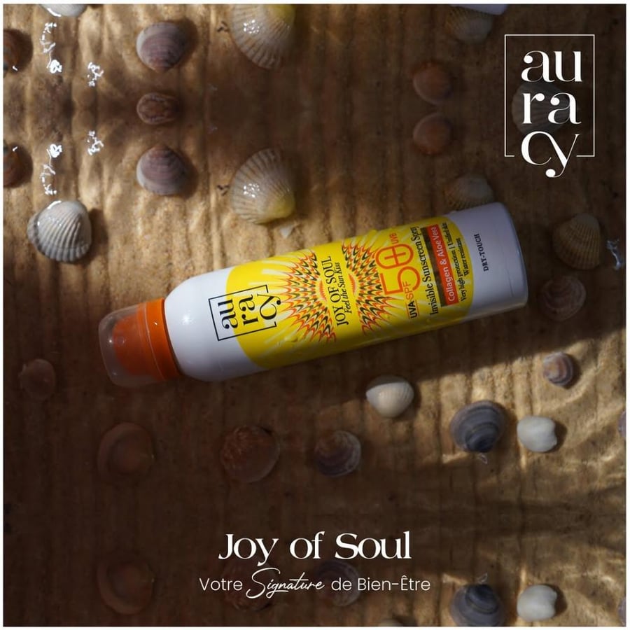 بخاخ واقي شمس Joy of Soul SPF 50+ من AURACY | 150 مل