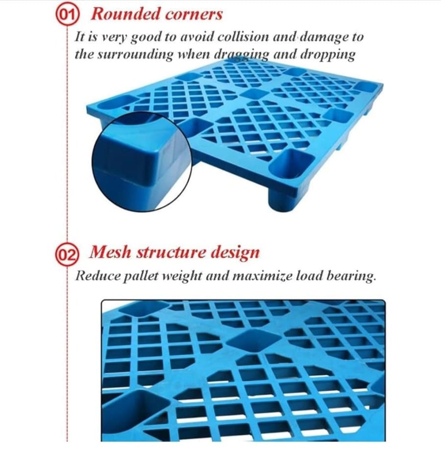 Blue application trays, lightweight trays