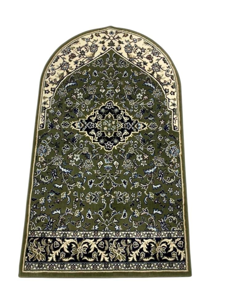 سجادة مقوسة برسمة نقوش الحرم النبوي