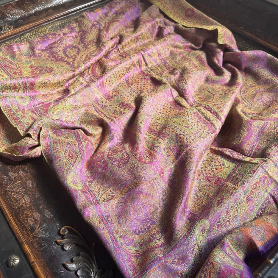 Silk shawl