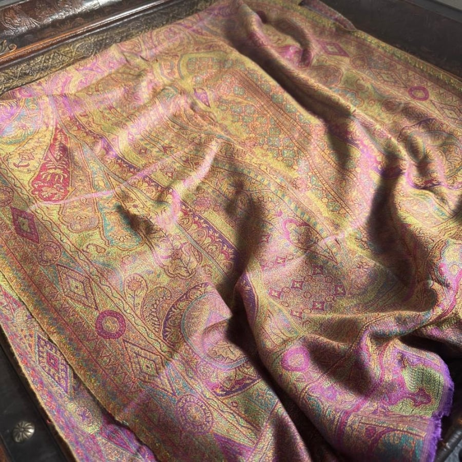 Silk shawl