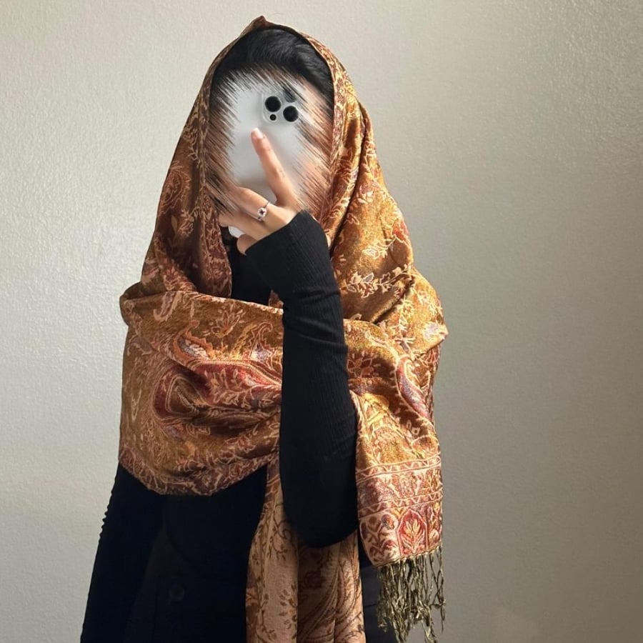 A5 Kashmiri shawl