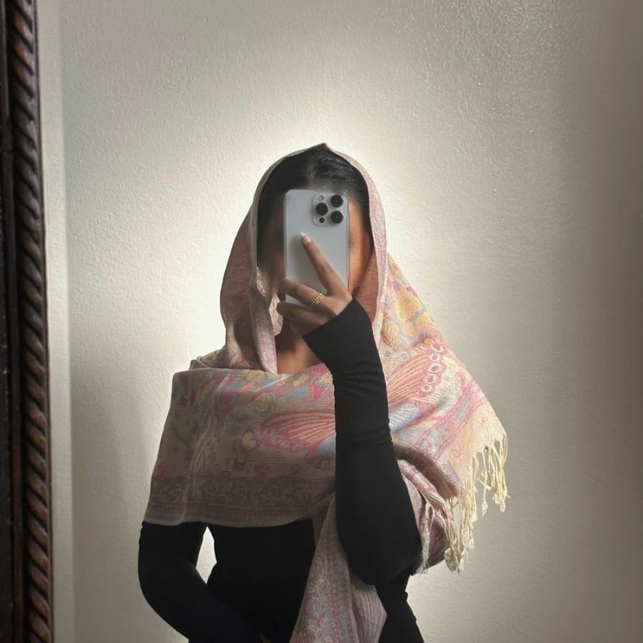 Kashmiri shawl butterflies
