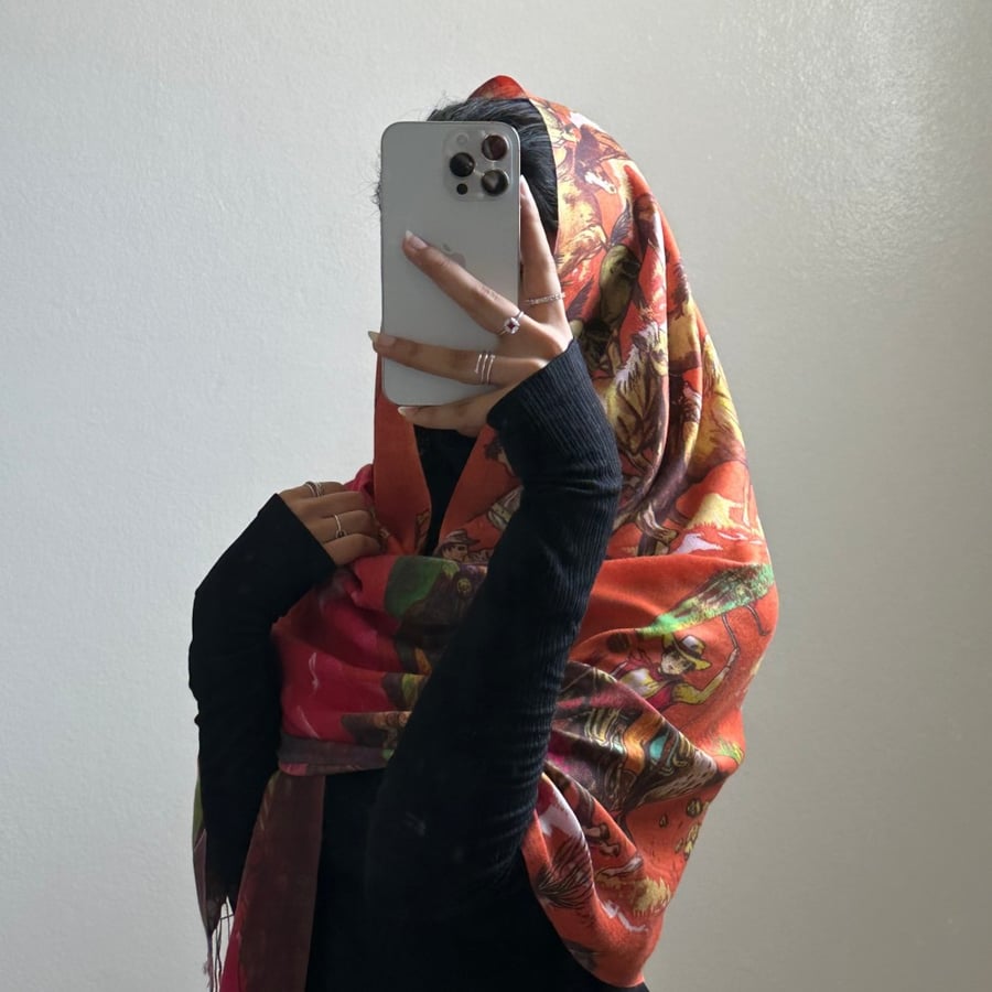 شال خيول فريد