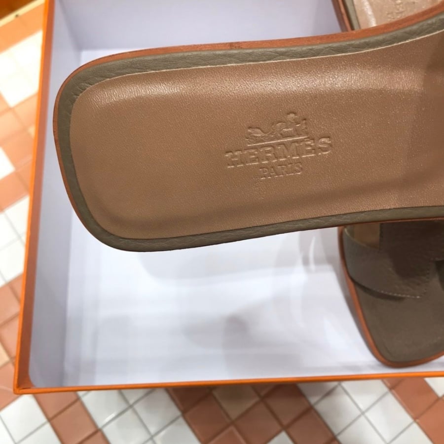HERMES WOMEN SANDEL BROWN