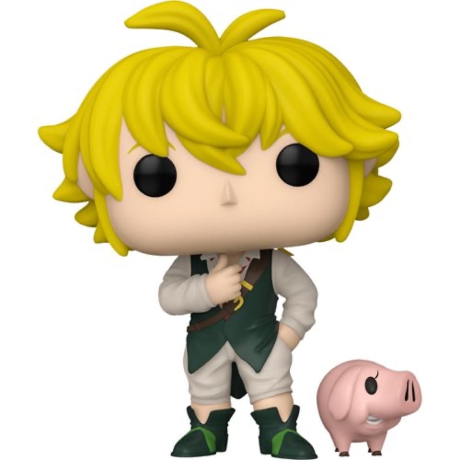 Funko Pop Meliodas with Hawk 1497