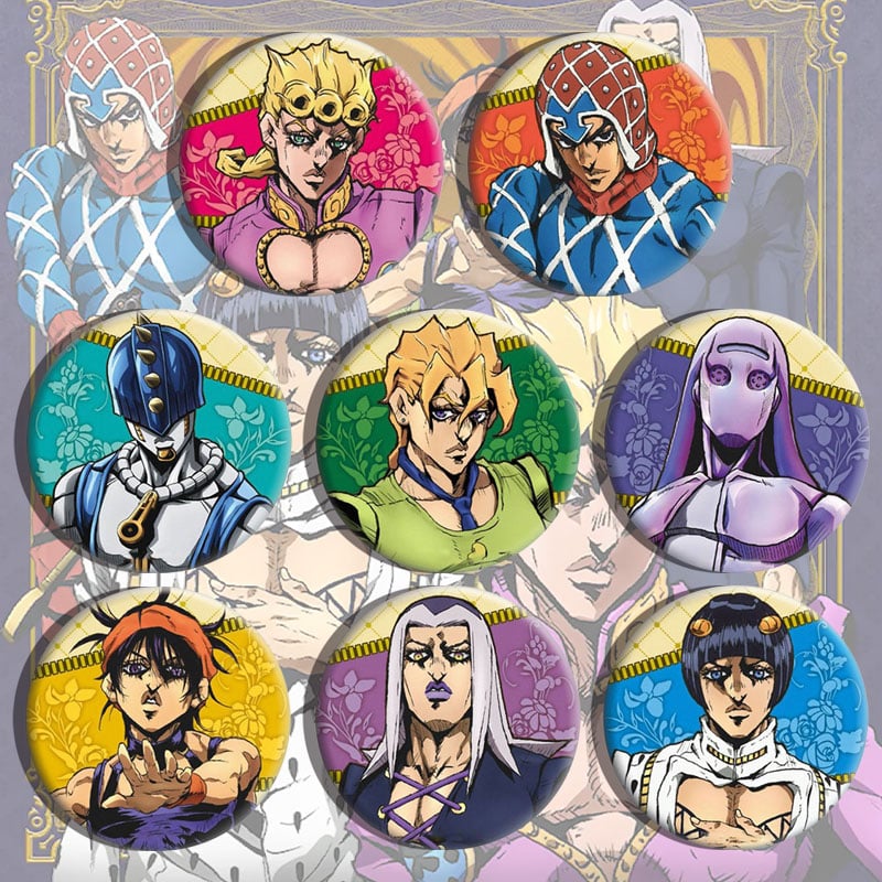 بروش مغامرات جوجو العجيبة - Jojo Bizzare Adventure Brooch
