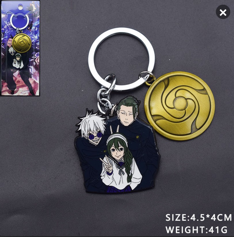 ميدالية جوجوتسو كايسين - Jujutsu Kaisen Keychain