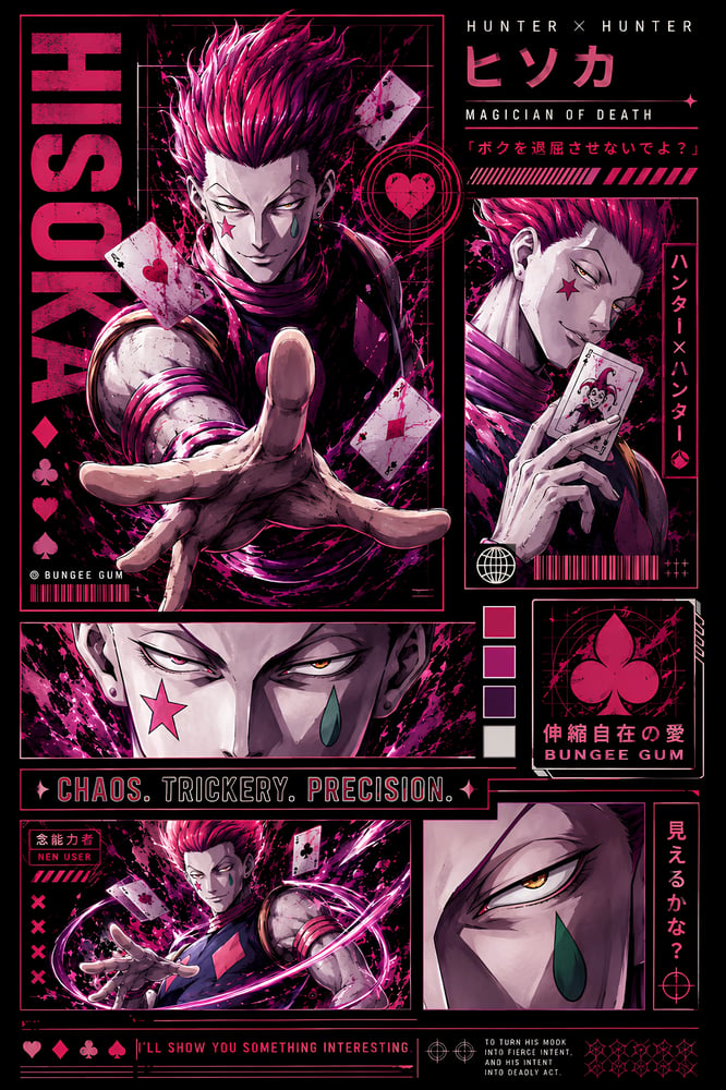 بوستر هيسوكا - Hisoka Poster