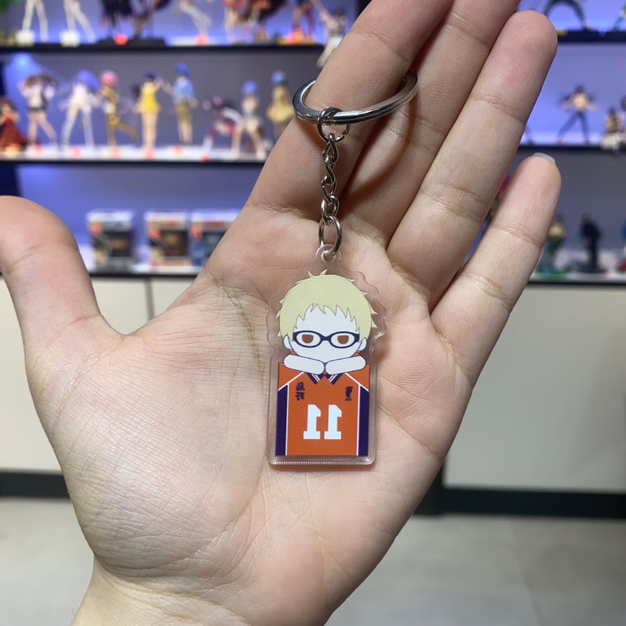 ميدالية هايكيو - haikyuu keychain