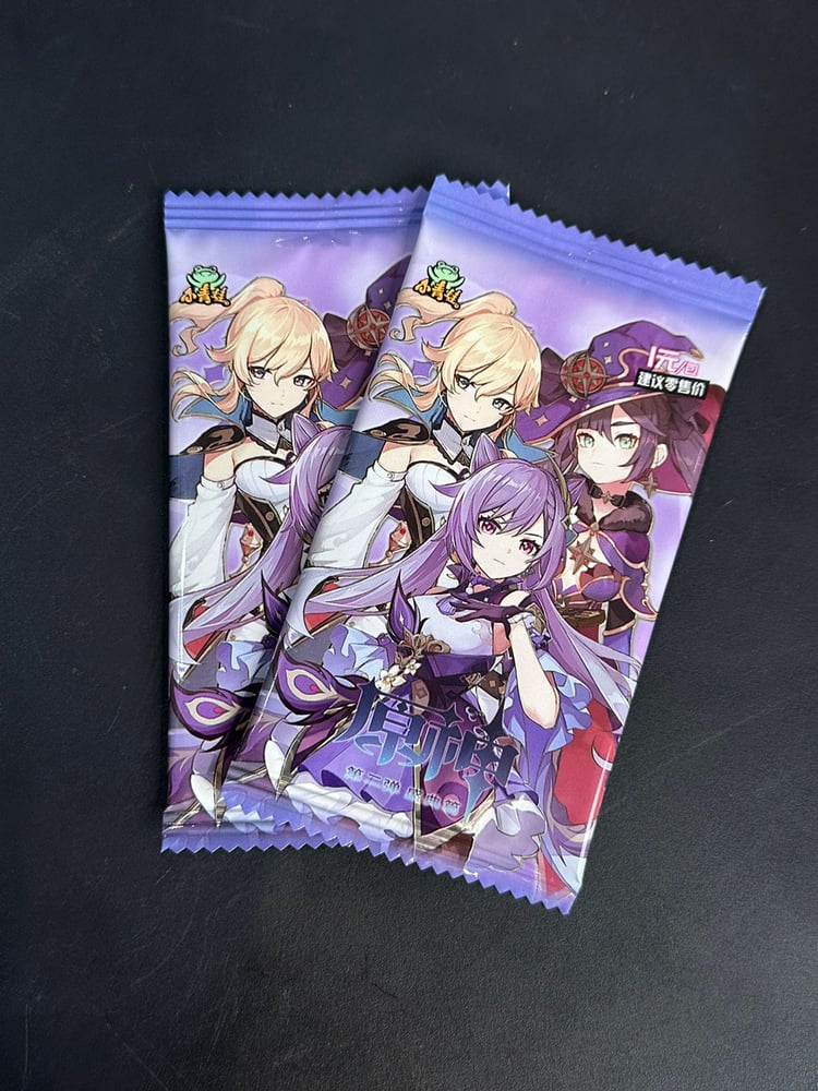 بطائق لعب جينشين امباكت - Genshin Impact Game Cards