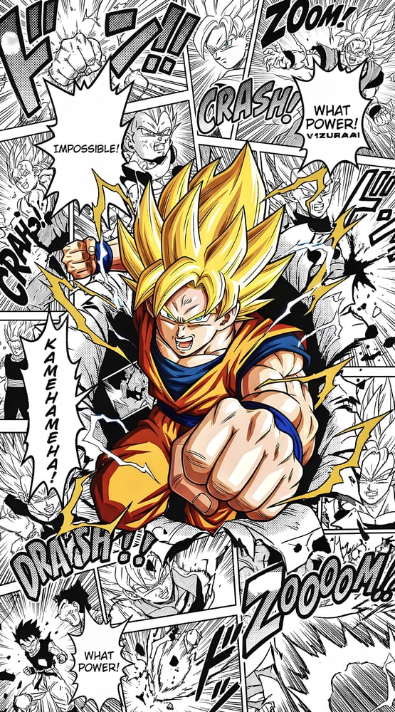 بوستر غوكو سوبر سايان - Goku Super Saiyan Poster