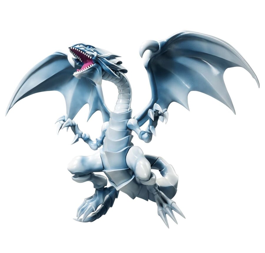 تنين أبيض أزرق العينين - blue eyes white dragon