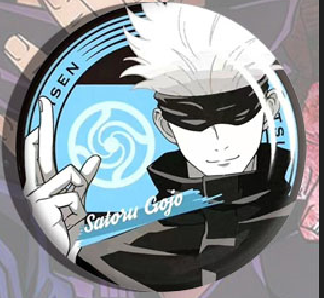 بروش جوجوتسو كايسين - Jujutsu Kaisen Brooch