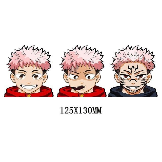 ستيكر ايتادوري و سوكونا ثلاثي ابعاد  - Itadori & Sukuna 3D Sticker