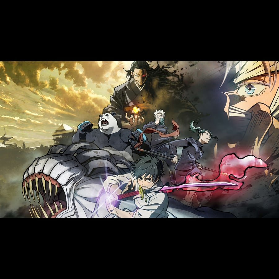 بوستر جوجيتسو كايسين - jujutsu kaisen potser