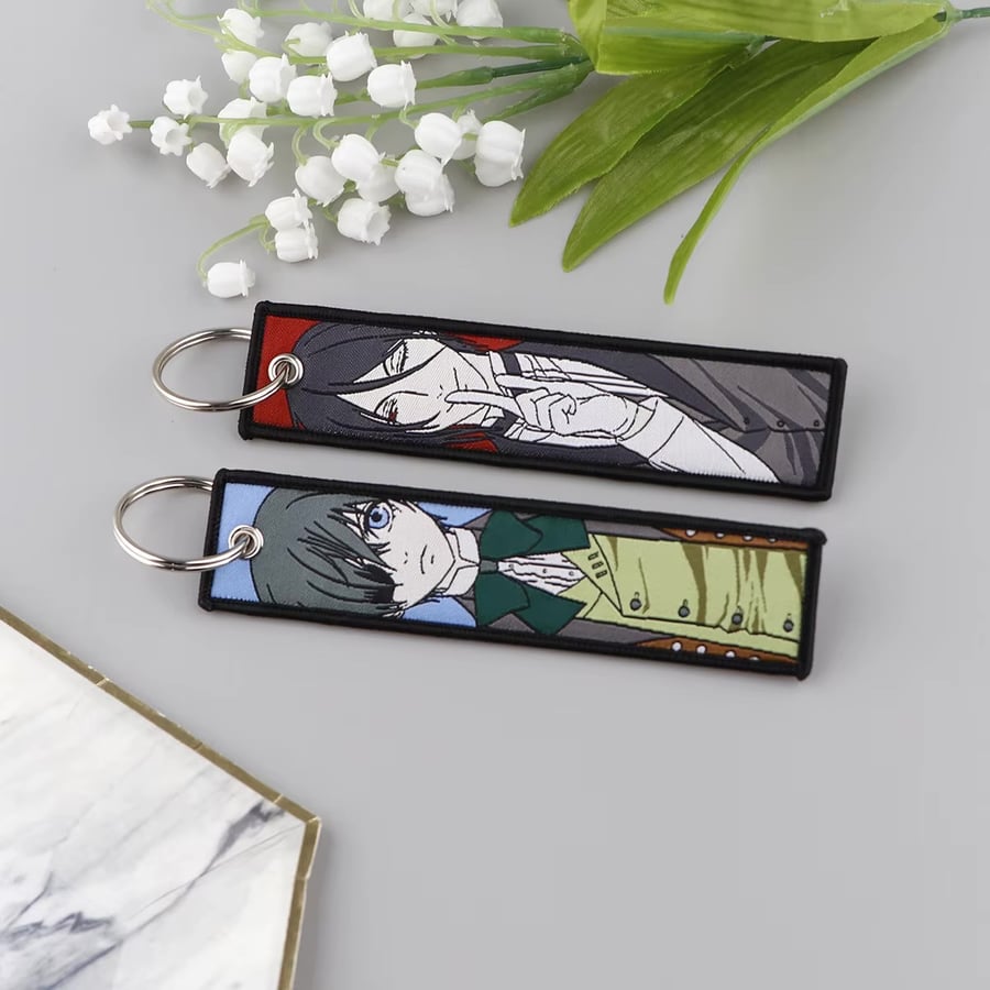 ميدالية الخادم الاسود تطريز - Black Butler Embroidery Medal