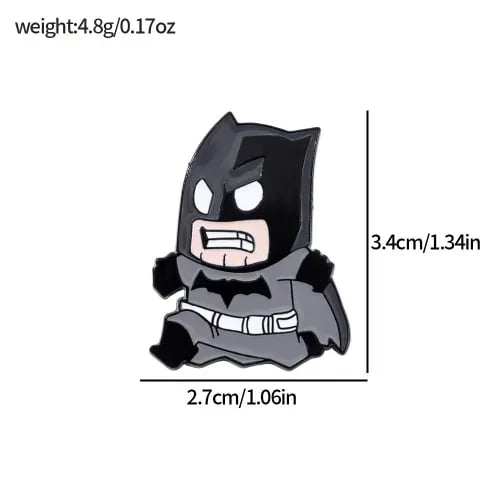 بروش  باتمان & سوبرمان  | Batman & Superman Brooch