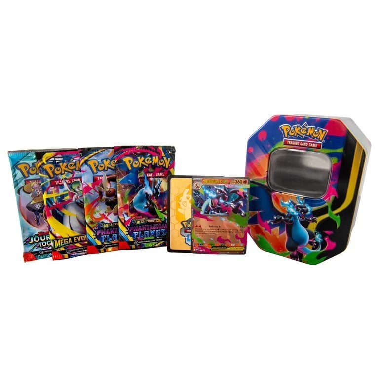 POKEMON TCG: MEGA CHARIZARD TIN