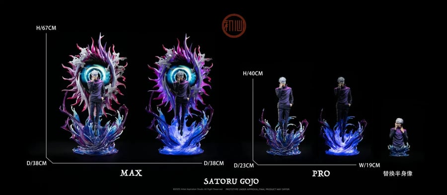 Initial Aspiration Studio – Satoru Gojo 1/6 Max Version Resin Statue