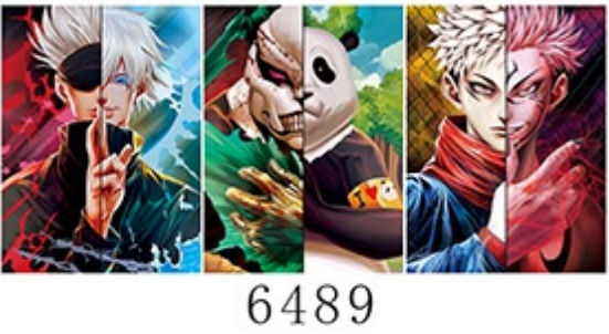 بوستر جوجوتسو كايسين ثلاثي الابعاد - Jujutsu Kaisen 3D Poster