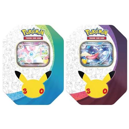 Pokemon TCG: 30th ex Tin - Assortment (EU)