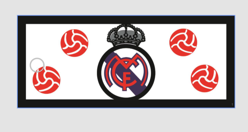بوكس اضاءة ريال مدريد - Light Box realmadrid