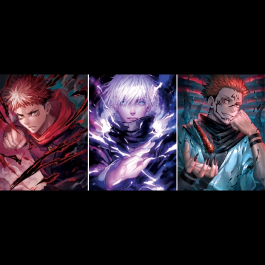بوستر ثلاثي الابعاد جوجوتسو كيسن - Jujutsu Kaisen 3D Poster