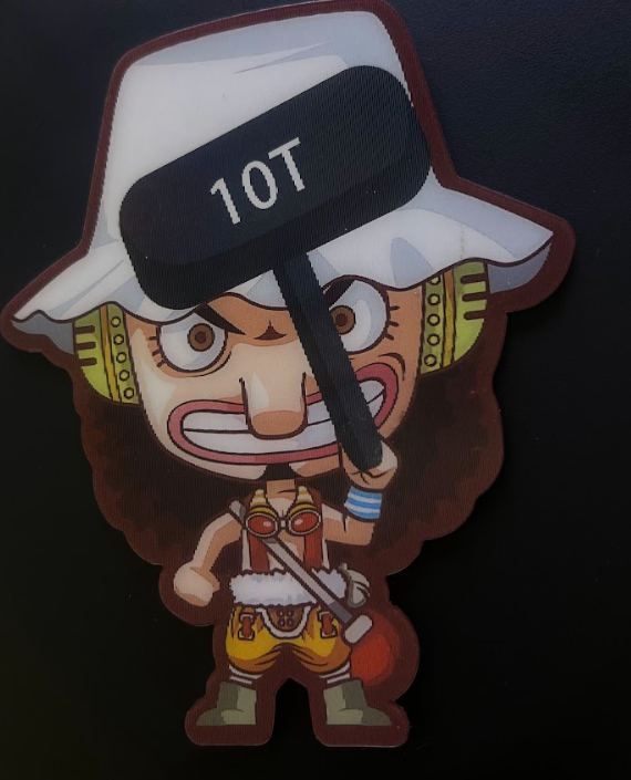 ستيكر اوسوب ثلاثي الابعاد - usopp 3D Sticker