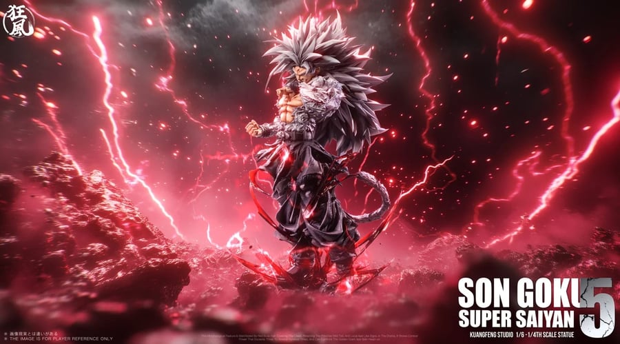 Kuang Feng Studio – Super Saiyan 5 Goku 1/4 Resin Statue