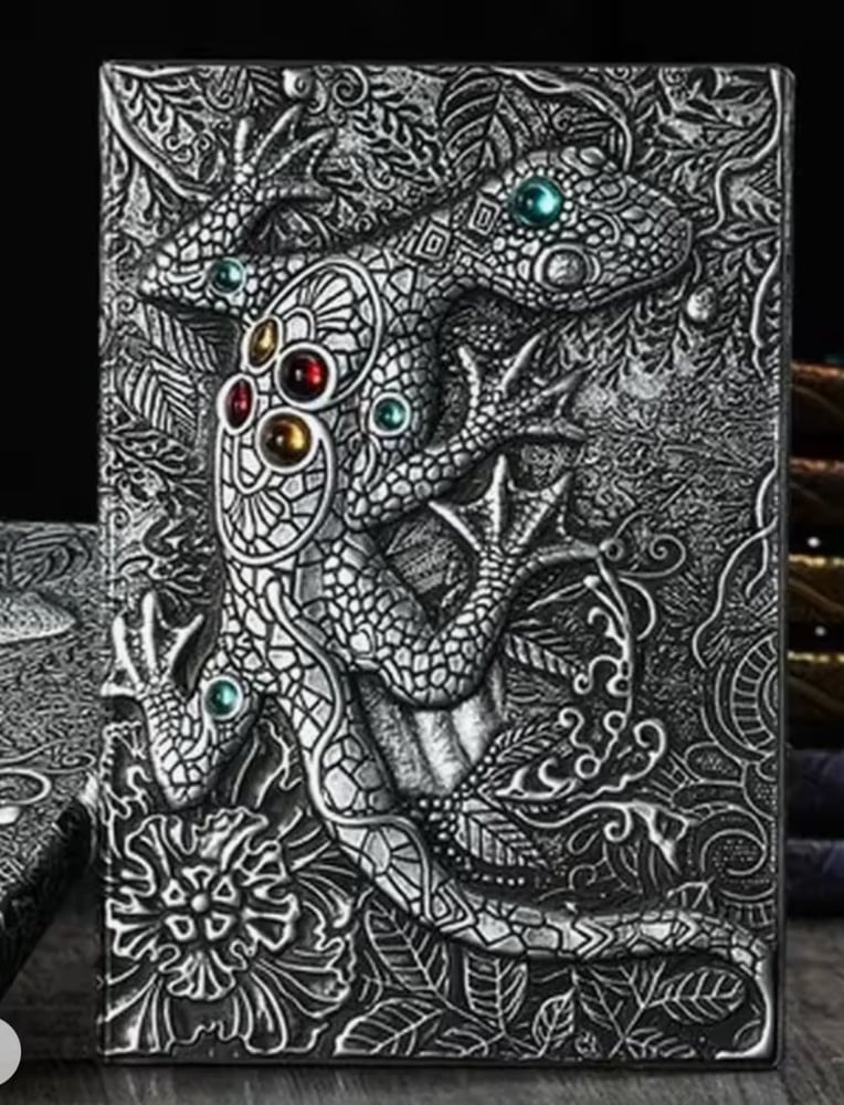 دفتر جلد - Notebook leather
