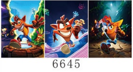 بوستر كراش ثلاثي الابعاد - crash 3D Poster