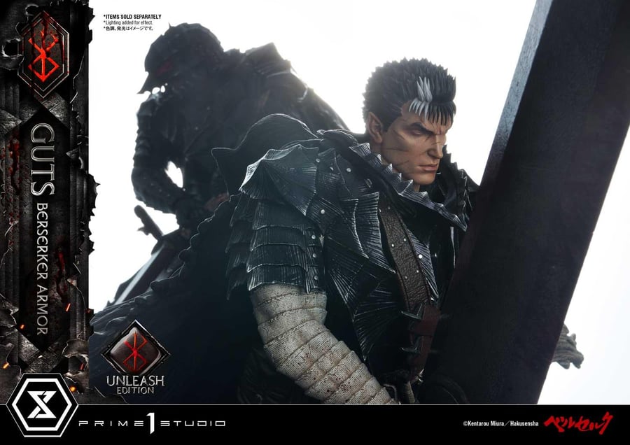PRIME 1 STATUE Guts, Berserker Armor favorite Unleash Edition Deluxe Version
