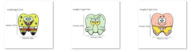 بروش سبونج بوب - Sponge Bob Brooch