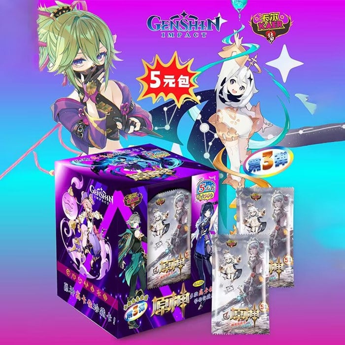 بطائق لعب جينشين امباكت - Genshin Impact Game Cards