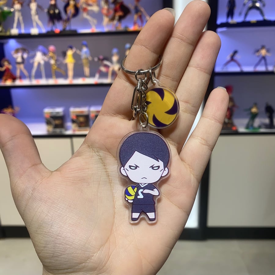 ميدالية هايكيو - haikyuu keychain