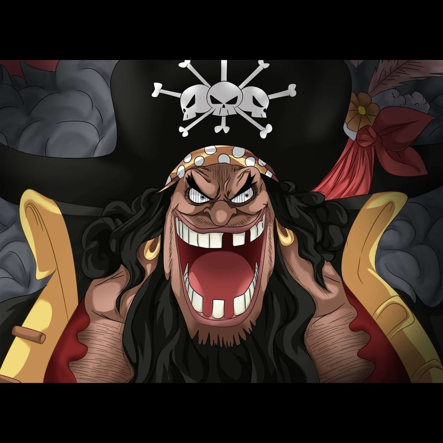 بوستر اللحية السوداء - blackbeard poster