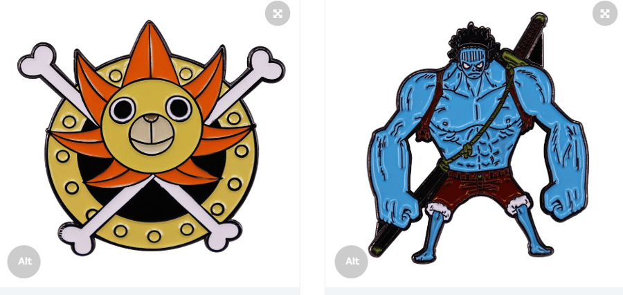 بروش ون بيس - One Piece Brooch