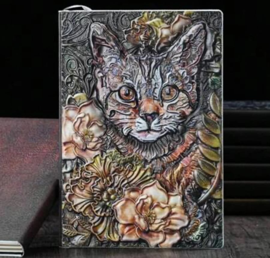 دفتر جلد - Notebook leather
