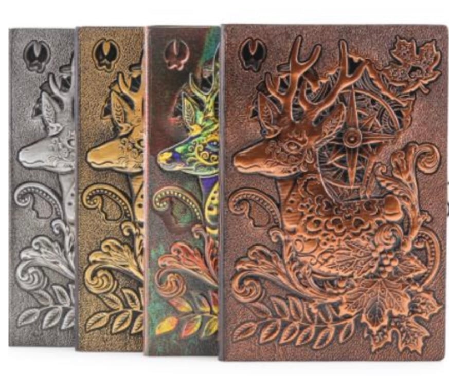 دفتر جلد - Notebook leather