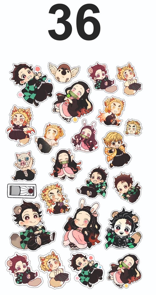 ستيكرات ديمون سلاير - demon slayer Stickers