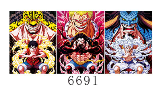 بوستر ون بيس ثلاثي الابعاد - one piece 3D Poster