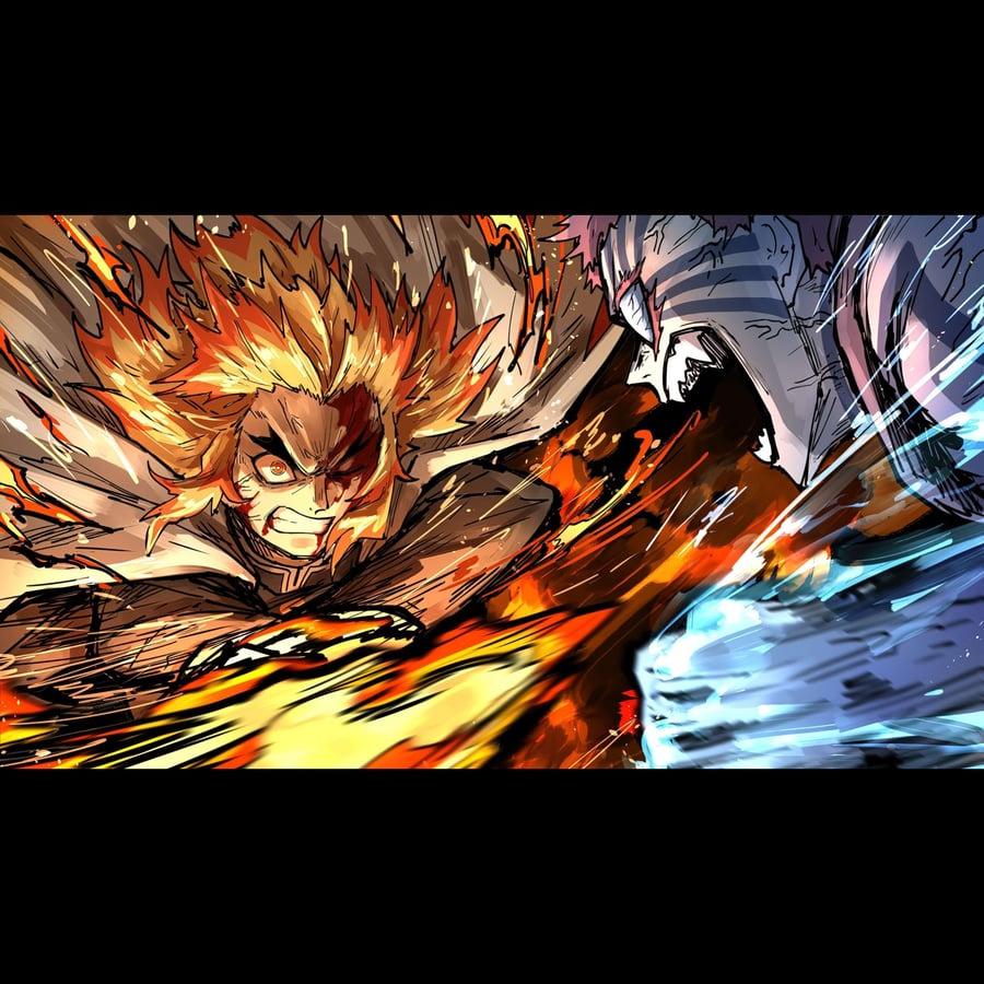 بوستر ديمون سلاير - demon slayer poster