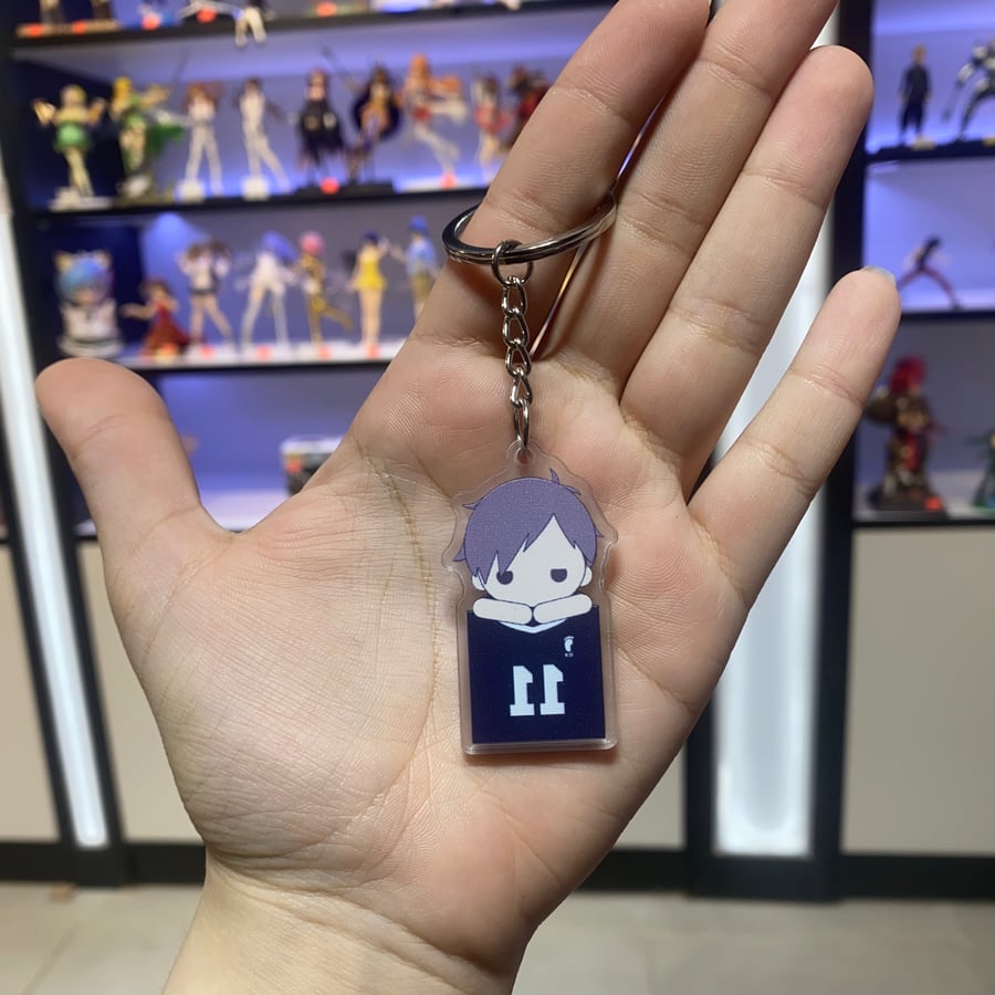 ميدالية هايكيو - haikyuu keychain