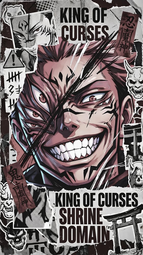 بوستر سوكونا - Sukuna Poster
