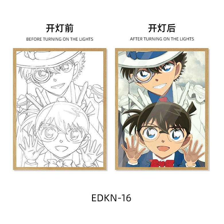 بوكس اضاءة المحقق كونان - Detective Conan Light Box
