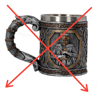كأس ستانلس ستيل - stainless steel cup